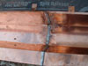 custom copper gutters and tile roof
